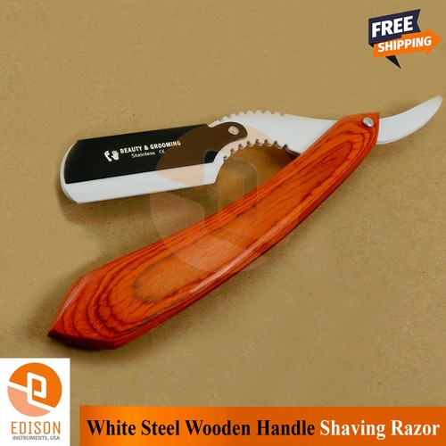 Barber white brown - &,