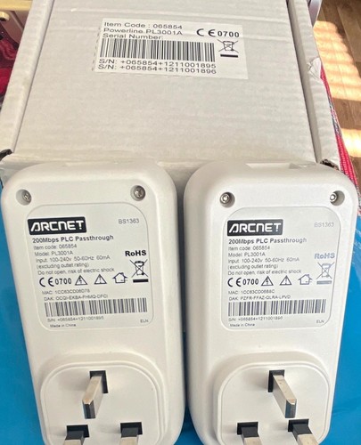 Arcnet pl3001a 200mbps pass - arcnet,