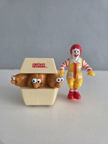 Vintage fast food toys burger - vintage,