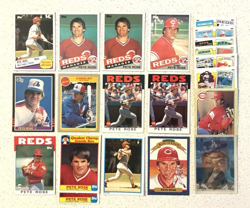 Pete rose card lot - card,