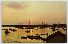 Boothbay Harbor Maine Postcard