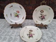 3 x Royal Copenhagen floral