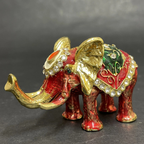 Charming elephant diamante - elephant,