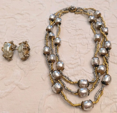 Miriam haskell signed set - miriam,