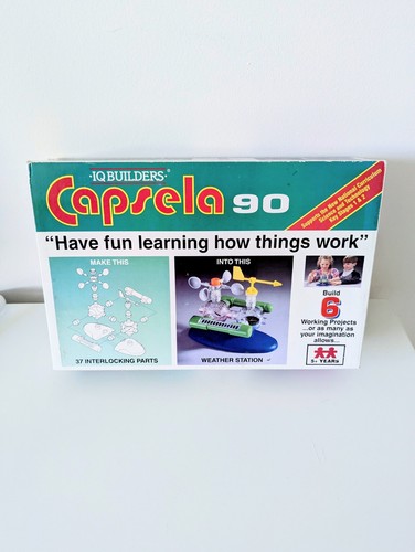 Capsela builders set new - iq,