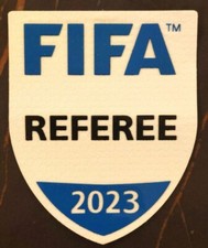 UNWORN/NEW Official FIFA (not UEFA) Referee Badge Patch 2023