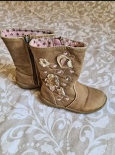 Girls Mid Calf Boots Size Infant 7