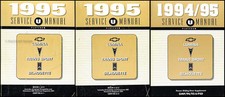 1995 Lumina Van Silhouette Trans Sport Shop Manual Set Chevy Olds Pontiac Repair
