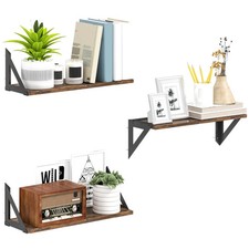 HOMCOM Set of 3 Wall Floating