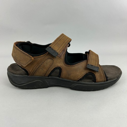 Sandals uk10 brown leather - sandals,