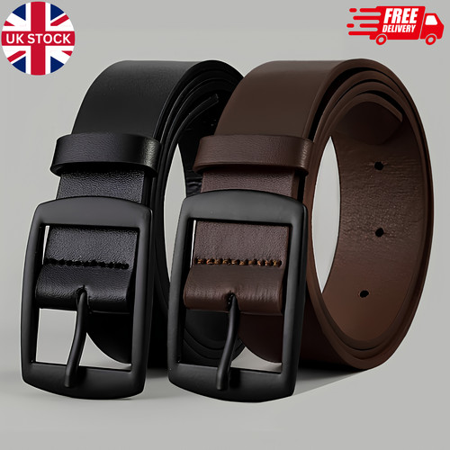 Mens genuine leather belt - mens,