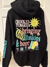 Crooked Tongues Black Hoodie