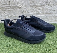 Hugo Boss black leather  black