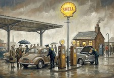 Shell Petrol  Station