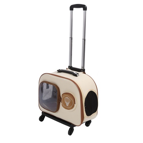 Cat carrier with wheels large - carrier,