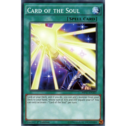 Card the soul mp17 en107 - of,
