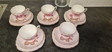 Set of 5 Vintage Colclough