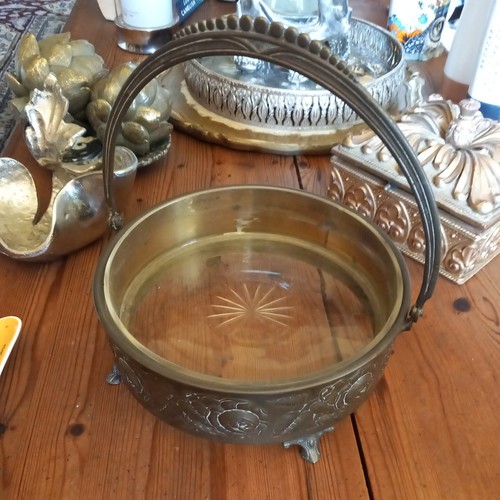 Vintage ornate bronze handled - ornate,