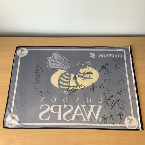 London wasps signed flag 1999 - london,