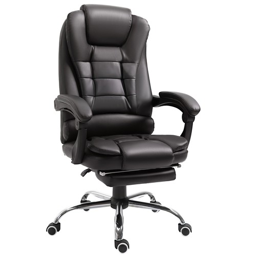 Homcom leather executive - homcom,