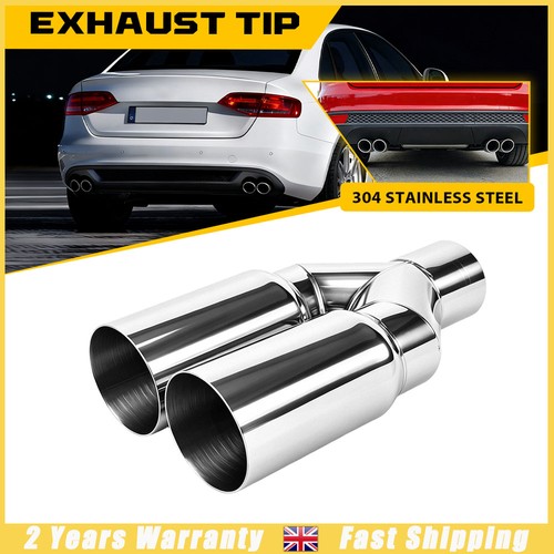 Twin exhaust tailpipe - tailpipe, 76mm