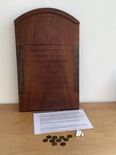 Vintage Shove Ha'penny -Wooden