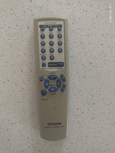 Aiwa hifi unit remote control - aiwa,