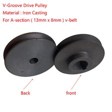 Iron Casting V-Groove Drive