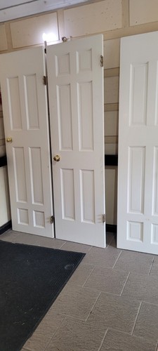Solid wood doors - 6, panels.