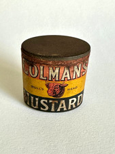 ANTIQUE VINTAGE OLD TIN - Colman's Mustard 1900s-1920s
