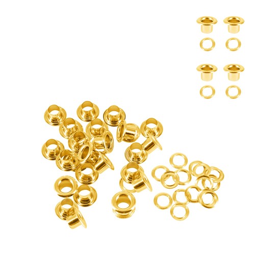 Long barrel eyelets grommet - barrel,