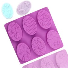 6 Hole Honeybee Soap Honeycomb