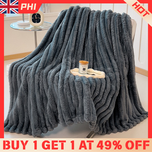 Large ribbed faux - large,