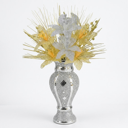 Large mosaic crushed crystal - large,
