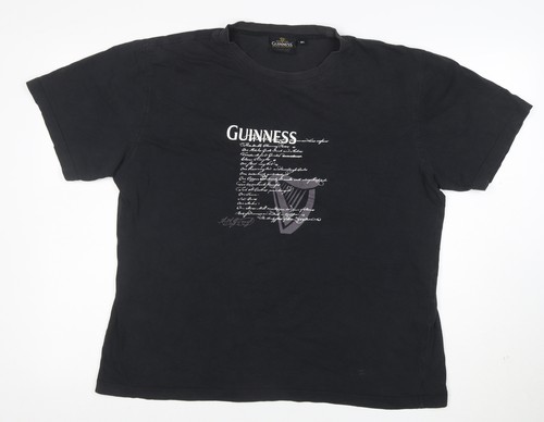 Guinness men black graphic - black,