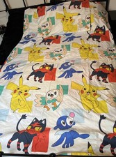 Pokémon 2-sided Single Bed Set (Duvet-cover And Pillow Case) 2018