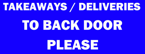 Takeaway deliveries back - takeaway,
