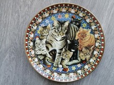 Lesley Anne Ivory Cat Plate