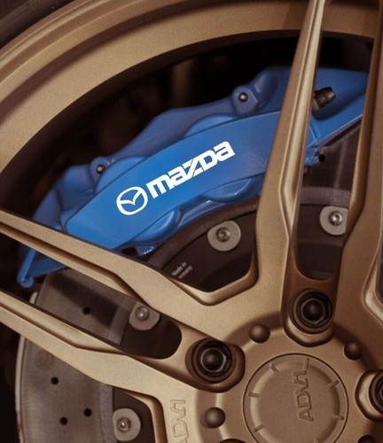 Mazda brake caliper decal - brake,