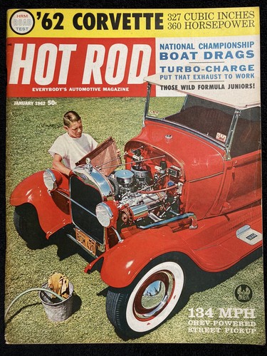 Hot rod magazine - january, 1962