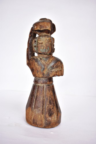 Antique wooden doll - doll, figurine
