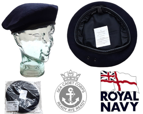 Naval beret wool - naval,
