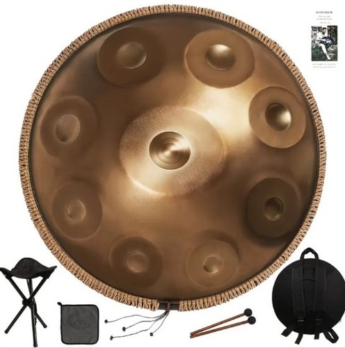 Handpan golden drum - inch, 9