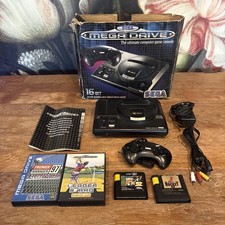 Sega Mega Drive Console  + 4