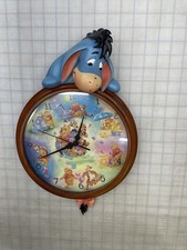Bradford Exchange Moments Together Limited Edition Eeyore Wall Art Clock Disney