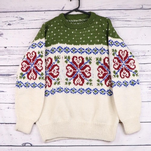 Vintage nordic fair isle knit - nordic,