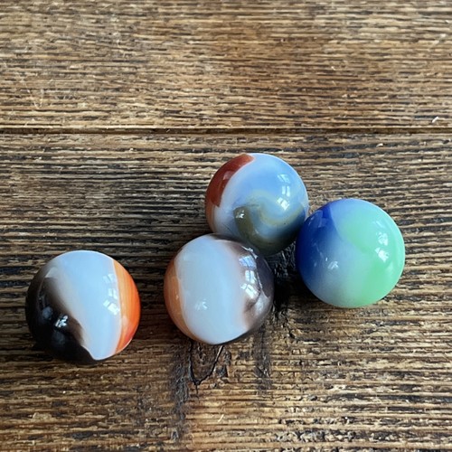 Vitro glass marbles 15mm - glass, x4