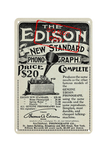 Classic edison phonograph - classic,