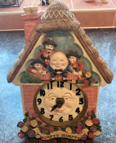 Vintage humpty dumpty quartz - humpty,