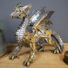 Steampunk Dragon Home Ornament